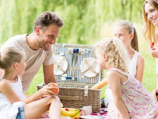 Picknick mit Familie